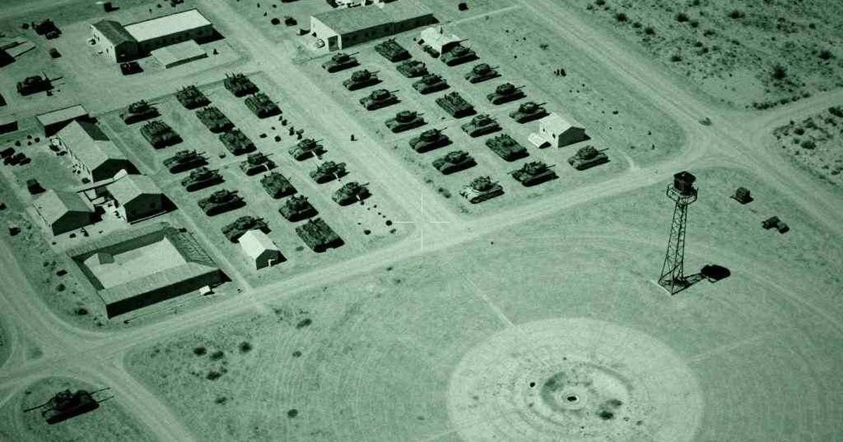 FLIR dossier photograph for Operation Dry Run, Ntc East Range · Nevada