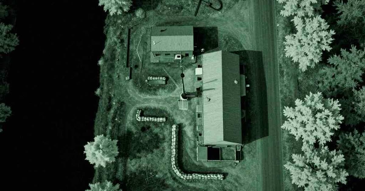 FLIR dossier photograph for Operation Nightfall, River Outpost · Saber Fob