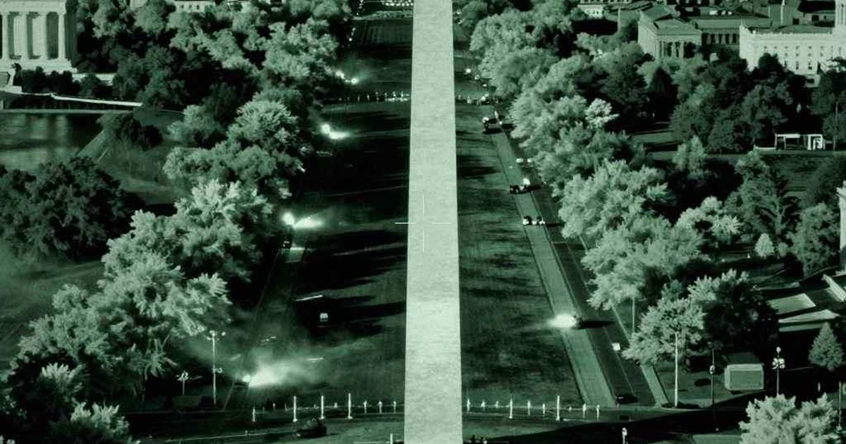 FLIR dossier photograph for Operation Stone Anthem, Washington D.C. · National Mall